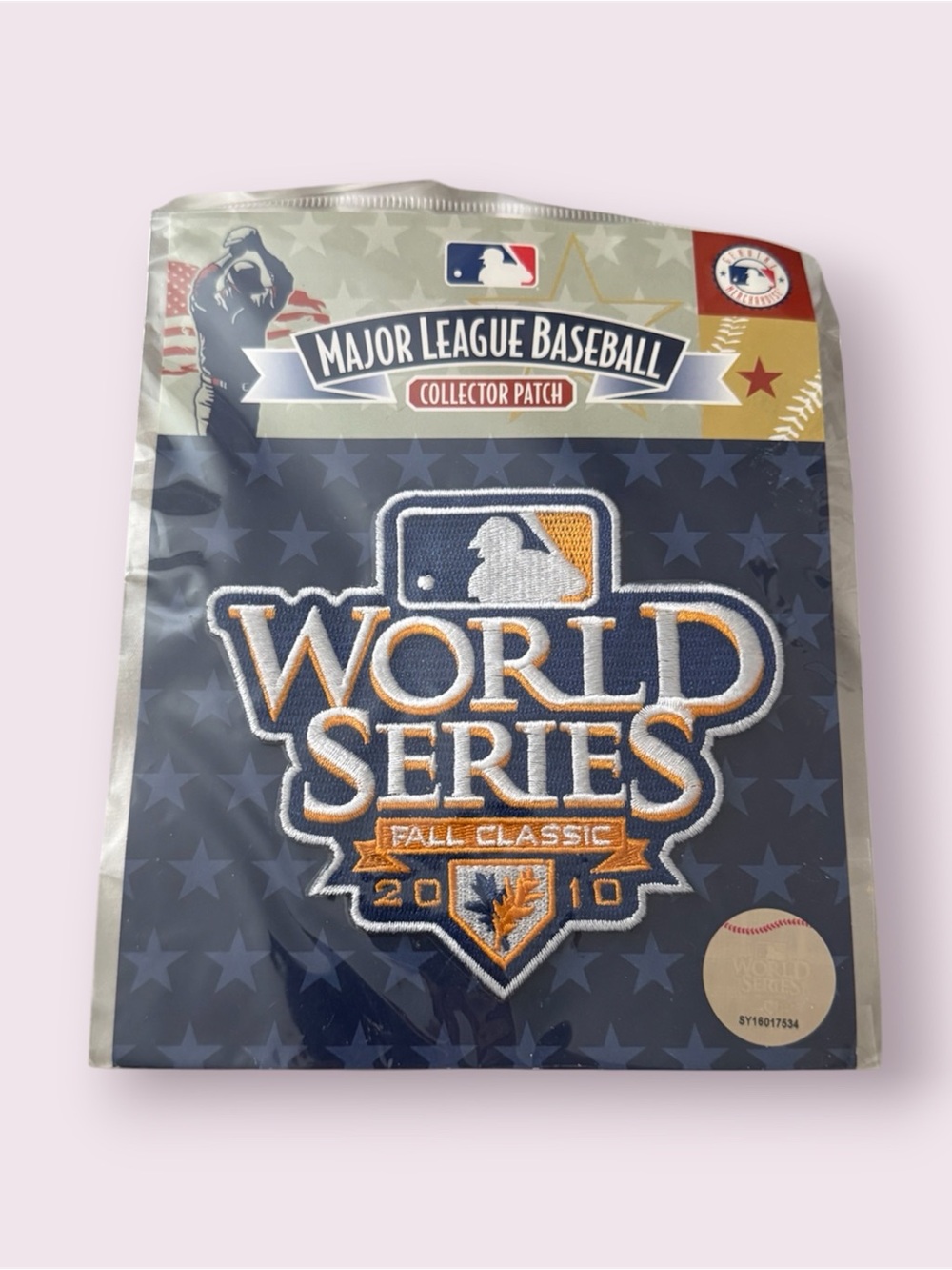 MLB 2010 World Series Jersey Patch San Francisco Giants White Borde